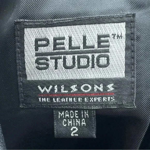 Pelle Studio Womens Size 2 wilsons genuine leather pants 2281 - Picture 6 of 12